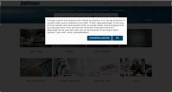 Desktop Screenshot of jobfinder.dk